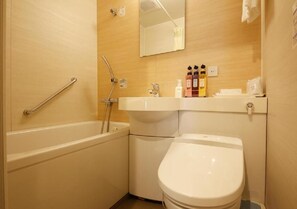 Hair dryer, towels