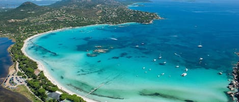 Beach nearby, white sand