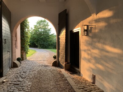 Castle ambience in the middle of nature