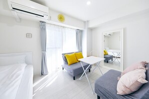 2 slaapkamers, een bureau, gratis wifi, beddengoed