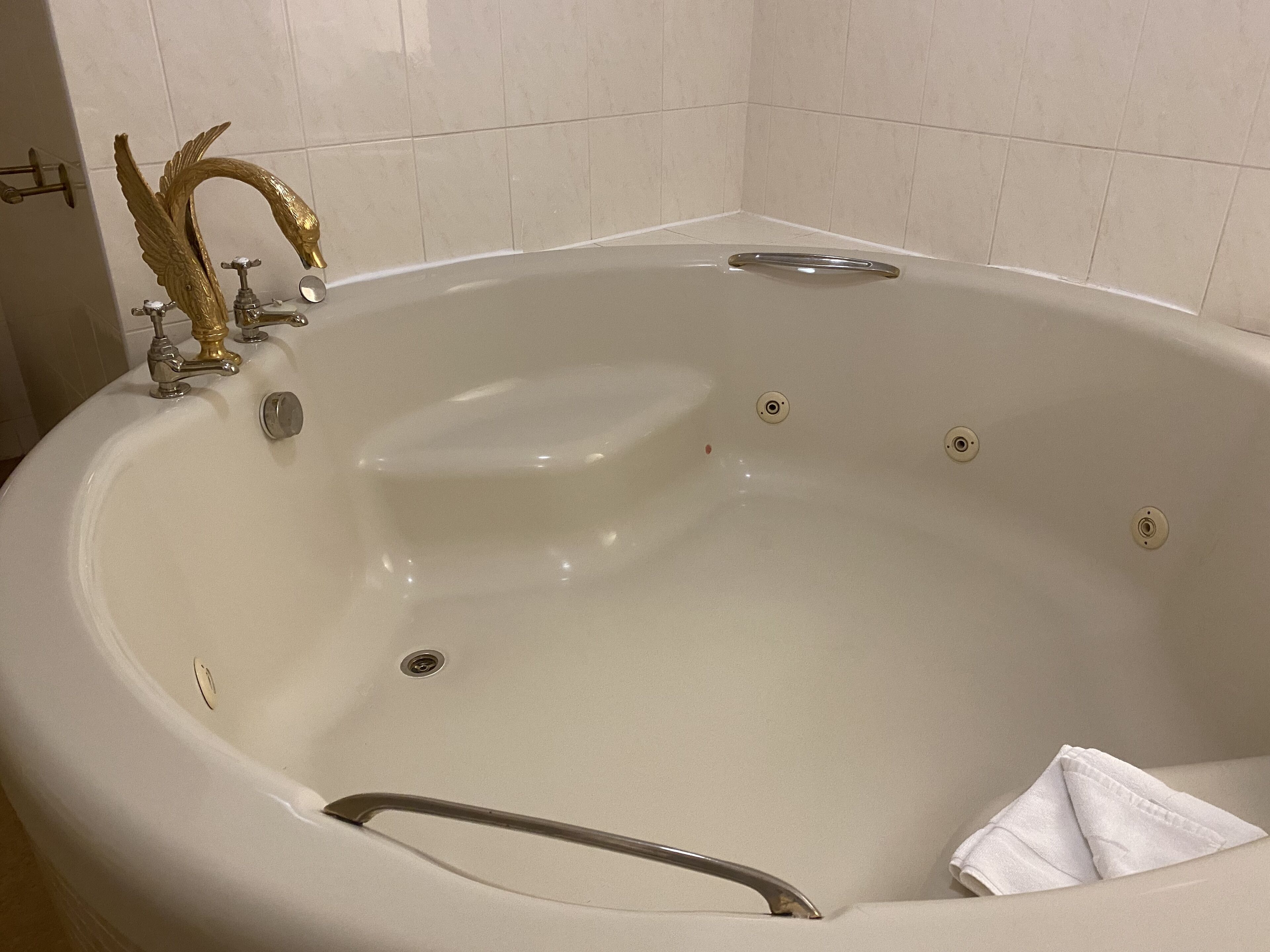 Baignoire relaxante profonde