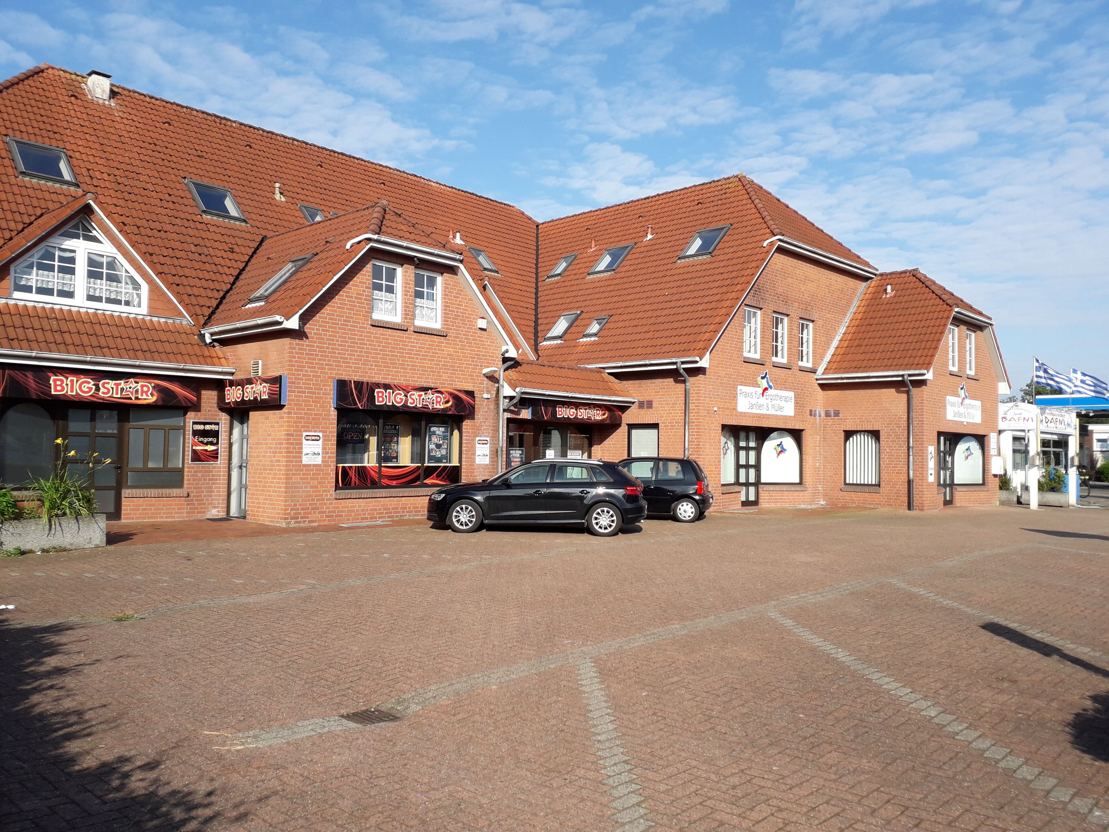 Fassade der Unterkunft