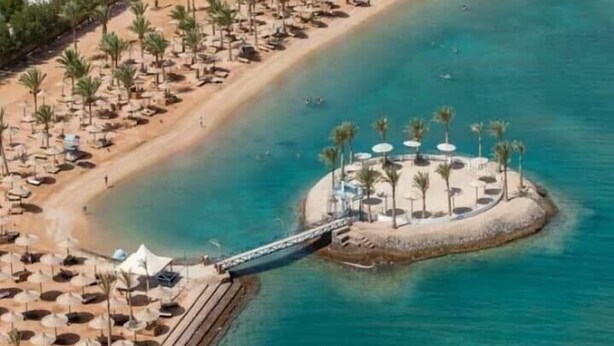 Beach - Hurgada Mirage Beach Chalet & Aqua Park (Hurghada)