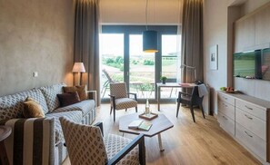 Chambre Double | Coin séjour