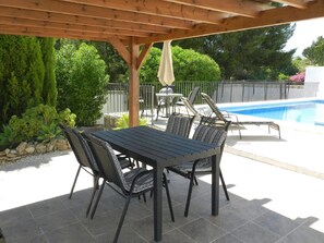 Udendørs spisemuligheder