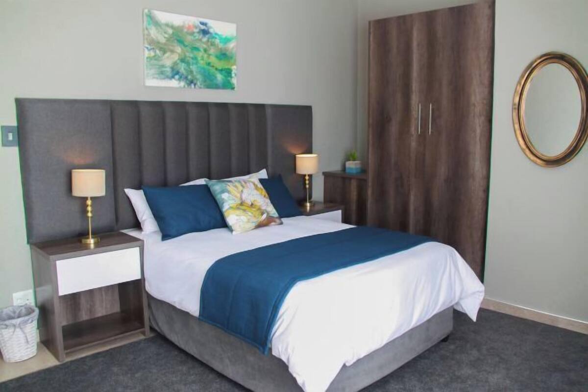 Premium bedding, pillow-top beds, blackout curtains, soundproofing