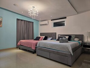 1 bedroom, in-room safe, iron/ironing board, free WiFi