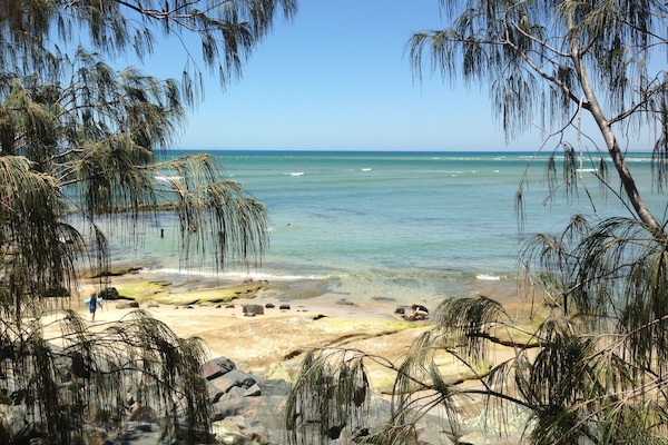 Beach nearby, white sand