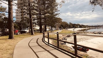 Beach nearby, white sand