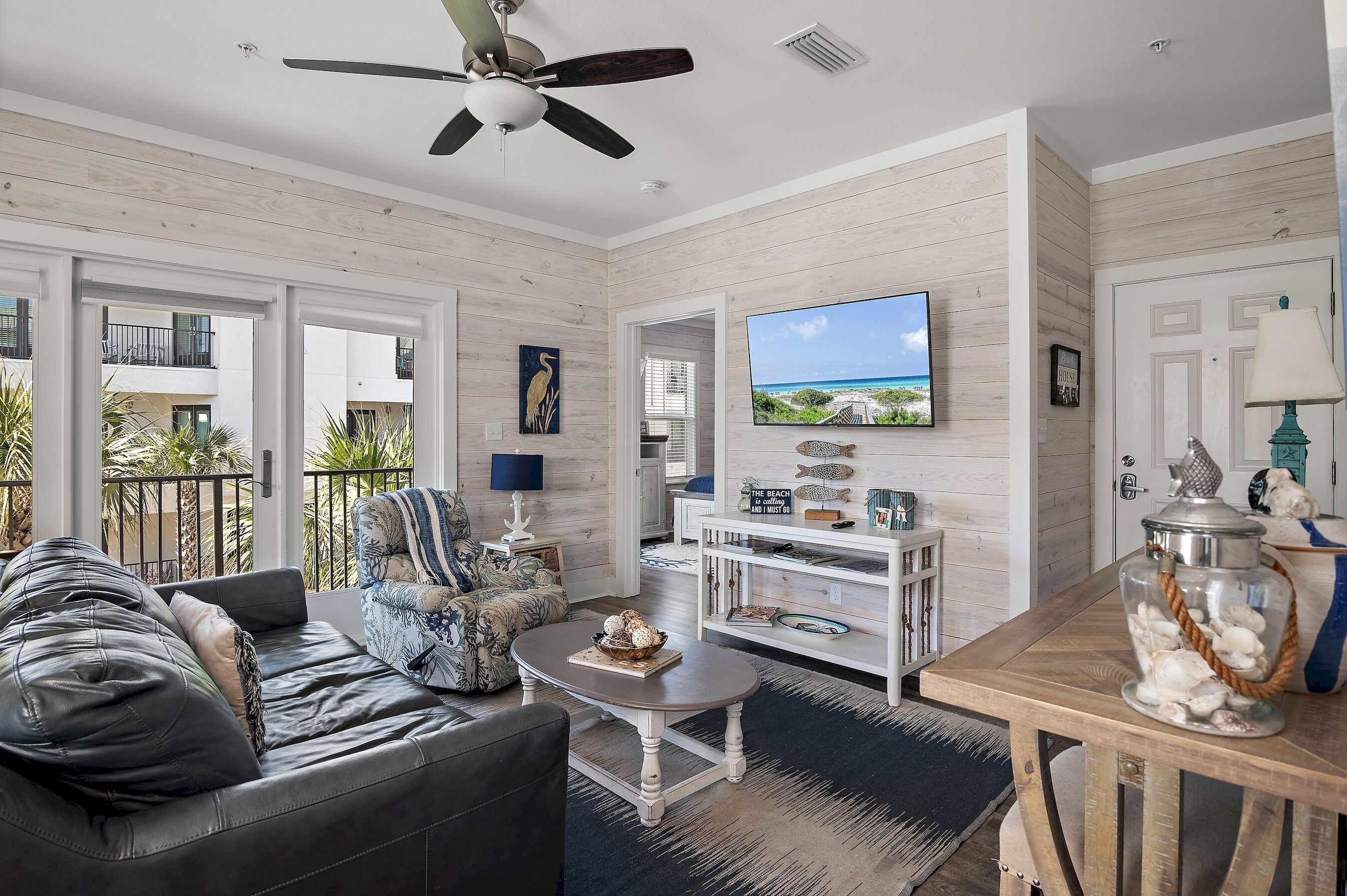 TV connectée, cheminée