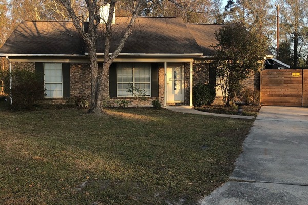 Front of the house. Daylight