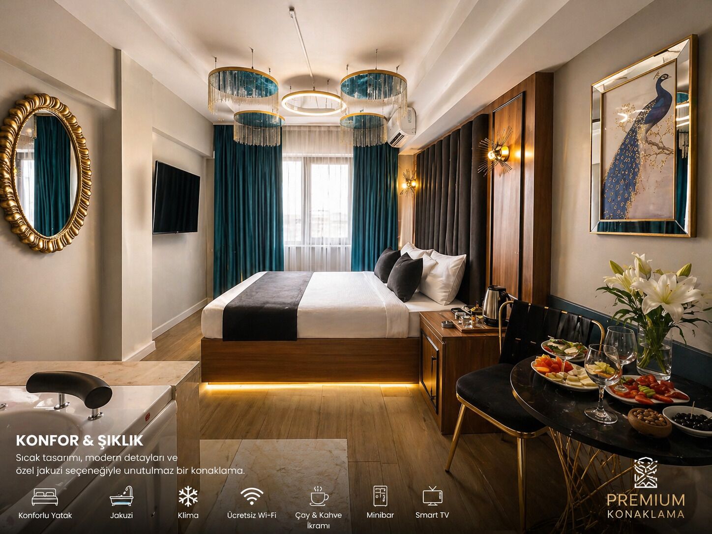 Habitación exclusiva, 1 cama doble | Minibar, sistema de insonorización, tabla de planchar con plancha