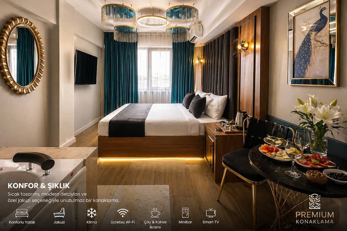 Habitación exclusiva, 1 cama matrimonial | Minibar, insonorización, tabla de planchar con plancha y wifi gratis