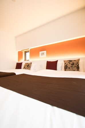 1 室のベッドルーム、WiFi (無料)、ベッドシーツ