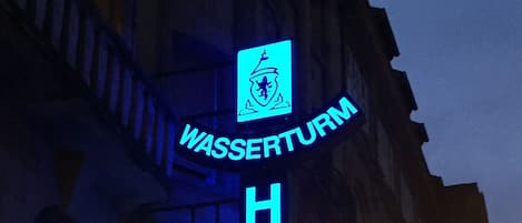 Majoituspaikan julkisivu