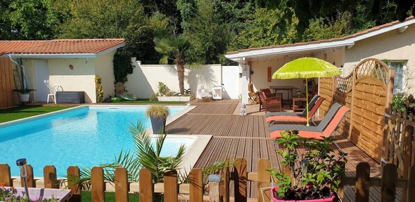 Alberca al aire libre 