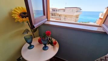 Apartment, 1 Schlafzimmer, Buchtblick (Gaia) | Innenbereich