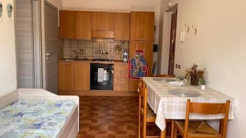 Apartment, 1 Bedroom (Aurora) | 1 bedroom, blackout drapes, iron/ironing board, free WiFi