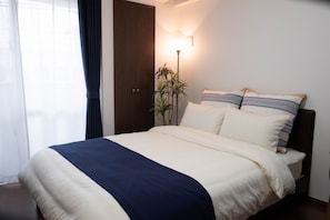 2 bedrooms, desk, iron/ironing board, free WiFi