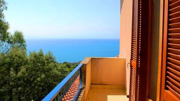 Appartement Panoramique, 3 chambres | Vue depuis le balcon