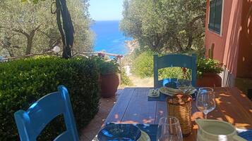 Panoramic Villa, 2 Bedrooms, Sea View (Villa Gemma) | Outdoor dining