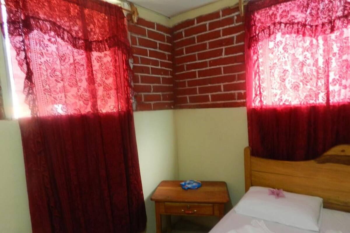 In-room safe, blackout curtains