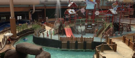 Indoor pool, outdoor pool