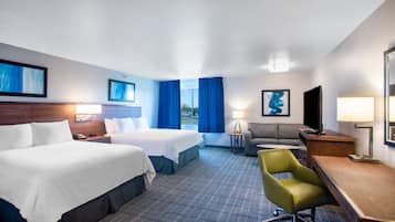 Studiosuite, 2 queensize-senger, kjøkken | Barnesenger (inkludert), wi-fi (inkludert) og sengetøy