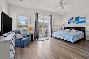 5 slaapkamers, een strijkplank/strijkijzer, internet, beddengoed