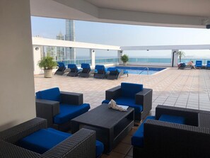Indoor pool, outdoor pool