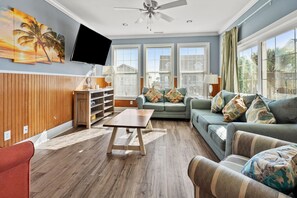 TV, video games, DVD player, table football