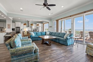 TV, DVD player, table football, stereo