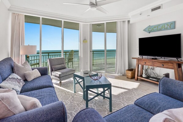 TV, DVD player - Premier oceanfront resort--pools, lazy river, hot tubs, spa, fitness center, poolside bar (North Myrtle Beach)