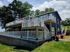 Exterior - Relax by Lake of the Ozarks in your spacious Sunrise Beach retreat on 1 acre. (Sunrise Beach)