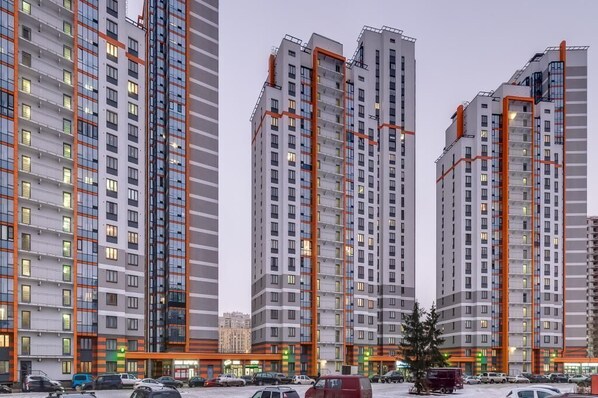 Overnatningsstedets facade