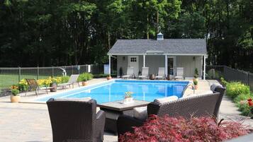 Seasonal outdoor pool