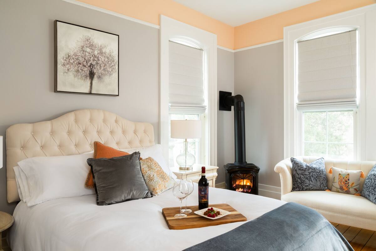 Signature-Zimmer, 1 Schlafzimmer, Blick auf den Innenhof