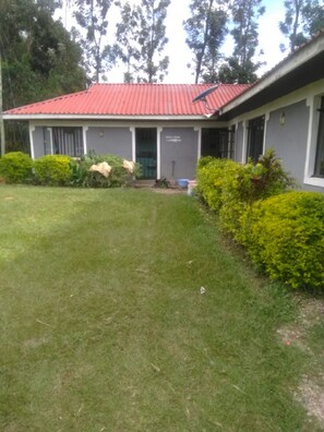 Voorkant van accommodatie