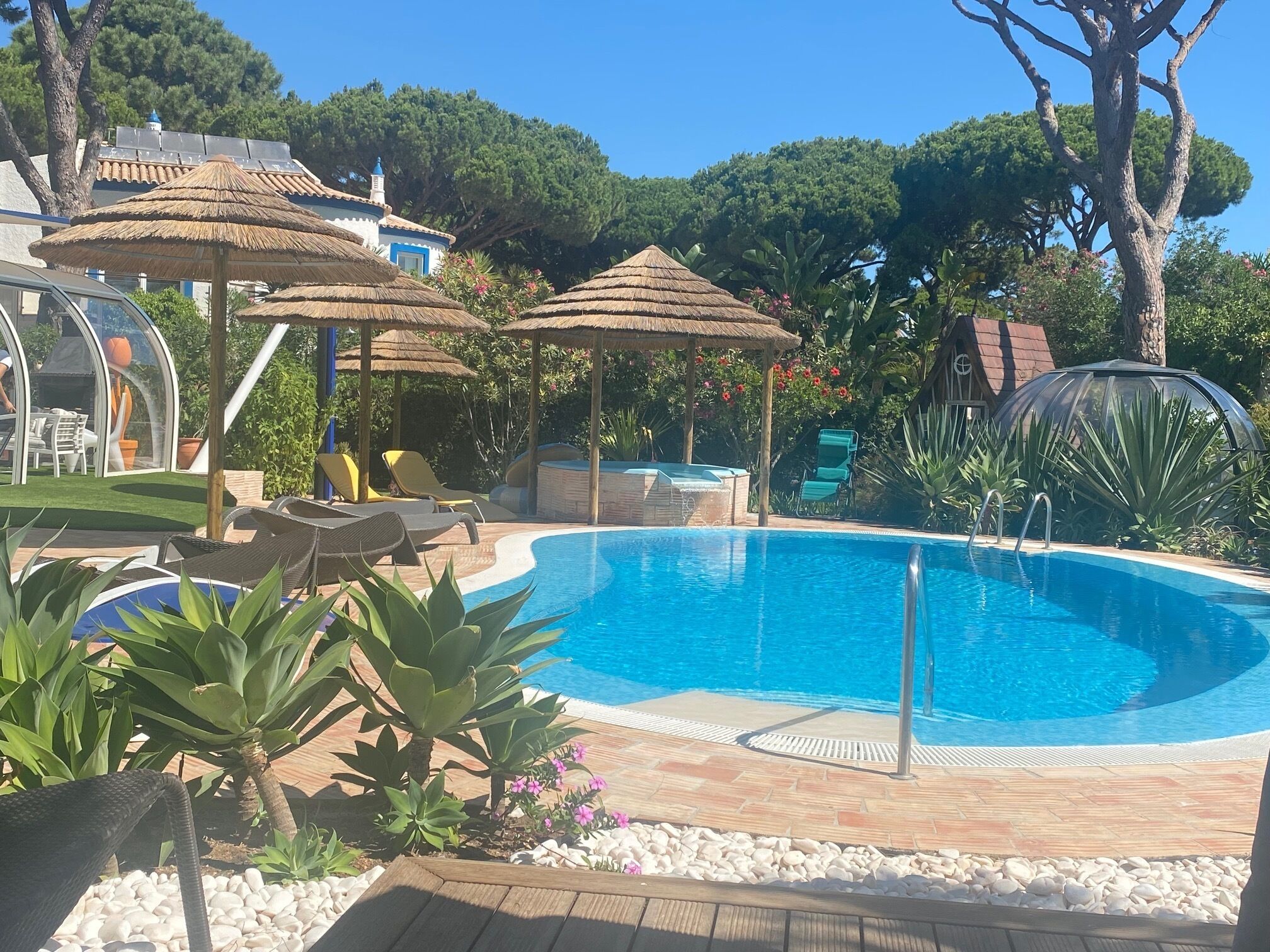 Außenpool, beheizter Pool