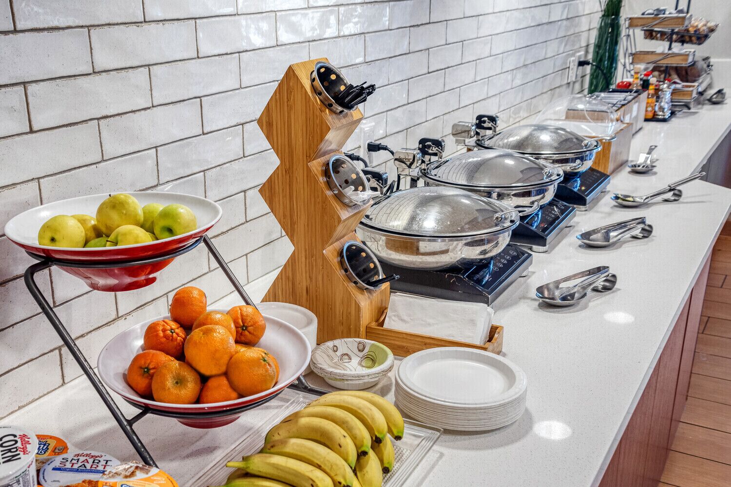 Gratis morgenmadsbuffet hver dag