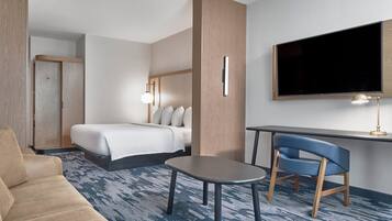 Desk, laptop workspace, soundproofing, iron/ironing board