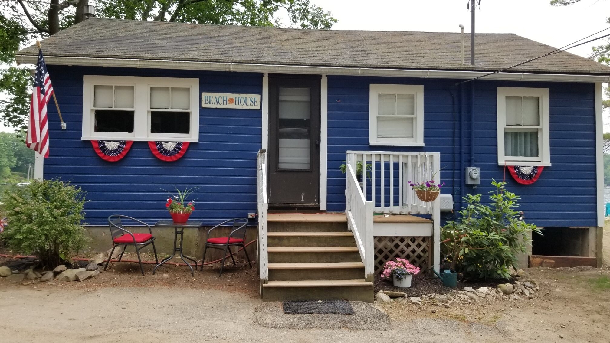 Private Water Front Home on Sunset Lake, Private Beach, Boating & Swimming