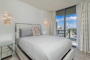 2 bedrooms, iron/ironing board, travel crib, WiFi