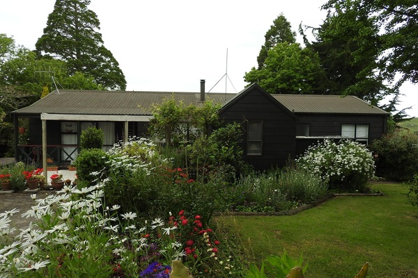 The Blackhouse is set in a large garden