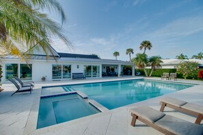 Pool - Lavish Vero Beach Escape with Pool, Patio + Dock! (Vero Beach)