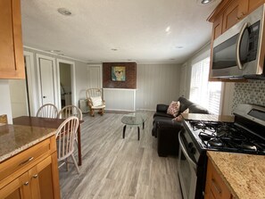 Interior - Oceanside Cottage condo next to beach 2bedroom 1bath for 4-6 people (Barnstable)