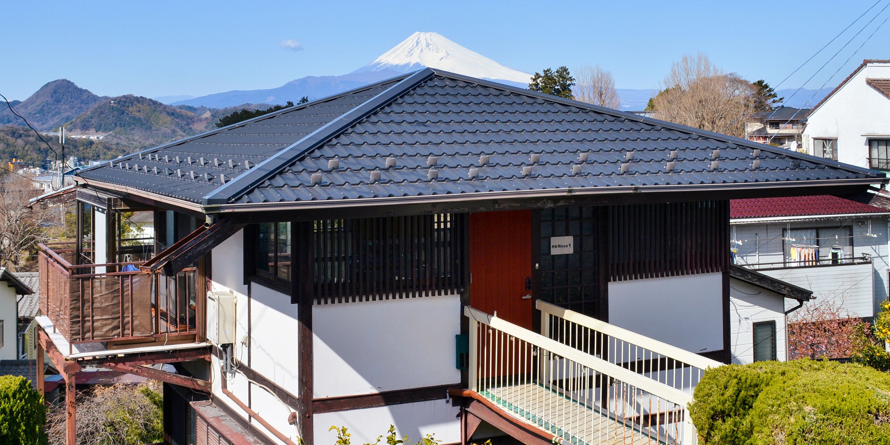 Fachada del alojamiento