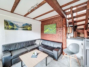 TV, fireplace, table football