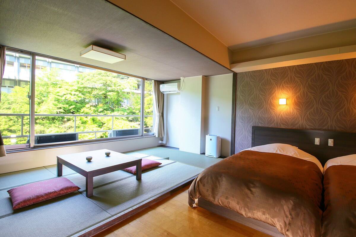 Superior Japanese-Western-Style-Room(Barrier Free) - Indoor Bath - Non-Smoking | Sängkläder