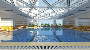 Indoor pool, outdoor pool